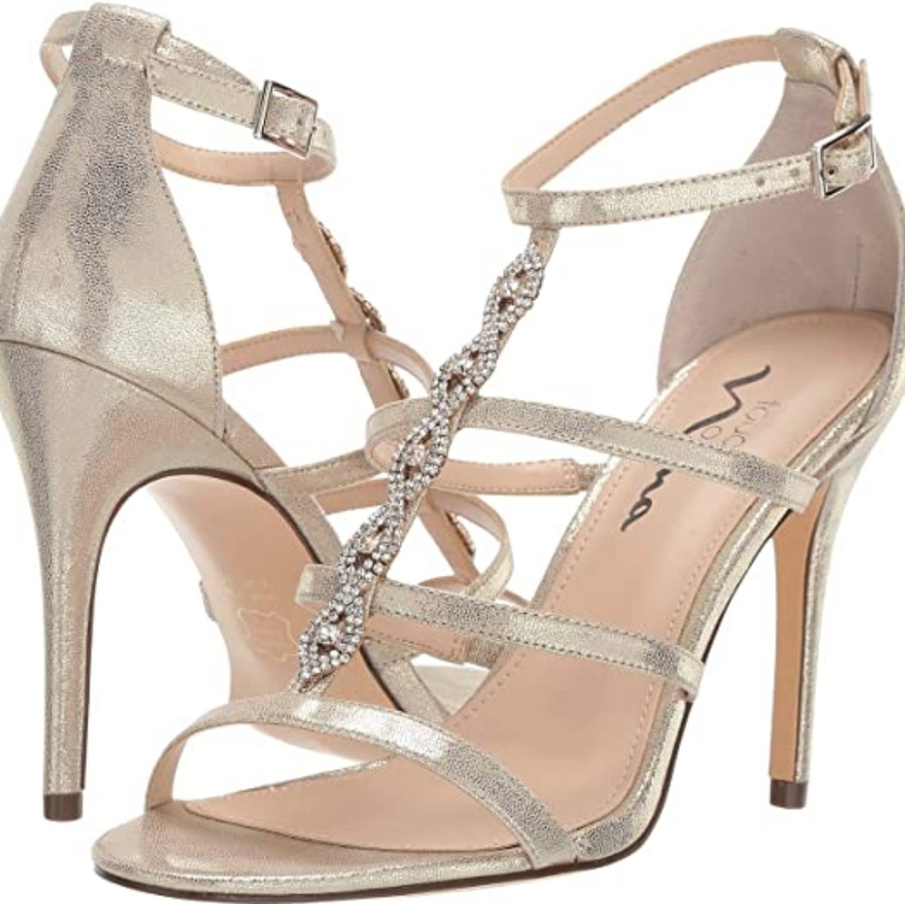 Nina Carryn Gold Sandal